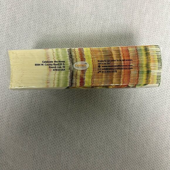 Celebrate THE HOME 32 Guest Paper Towel Napkins Fall Harvest Pumpkin Print - Picture 4 of 7